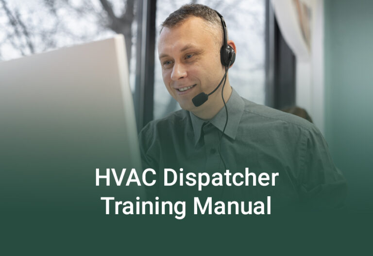 HVAC Dispatcher Training Manual- SmartServ